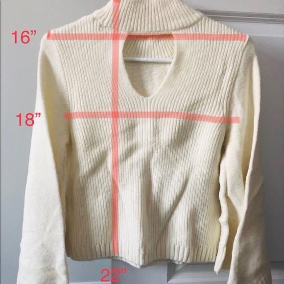 Anthropologie Reversible Will-Blend Sweater - Hollow Out | Asymmetrical Sleeves - Picture 6 of 6